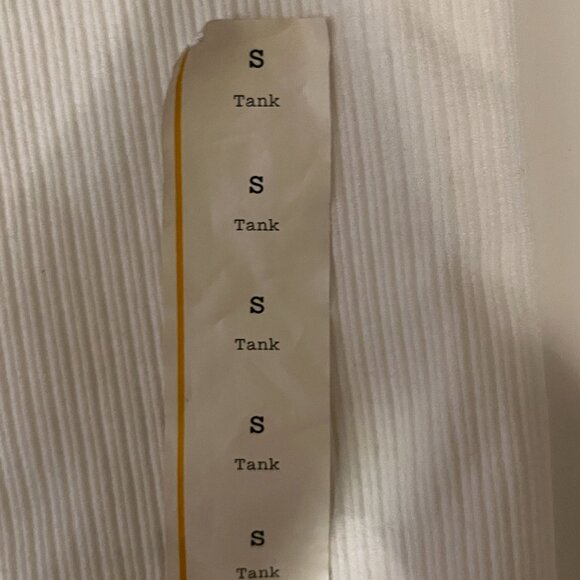 White NWT Tank Top -  A New Day -  Size Small  Essential Casual  💗 - Picture 7 of 8